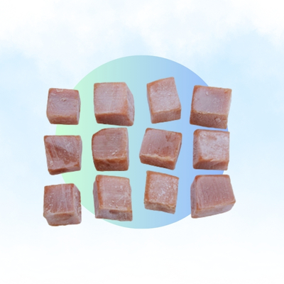Frozen Albacore Cubes